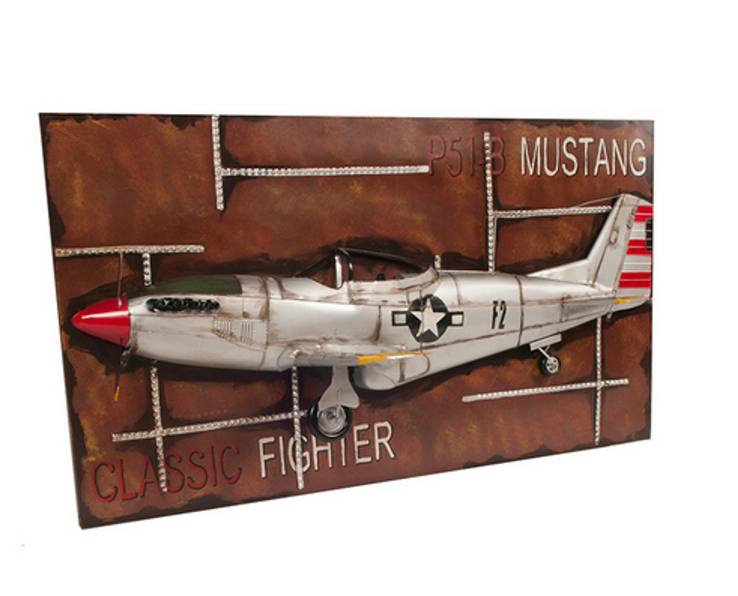 1943 Mustang P-51 Fighter Model Aircraft