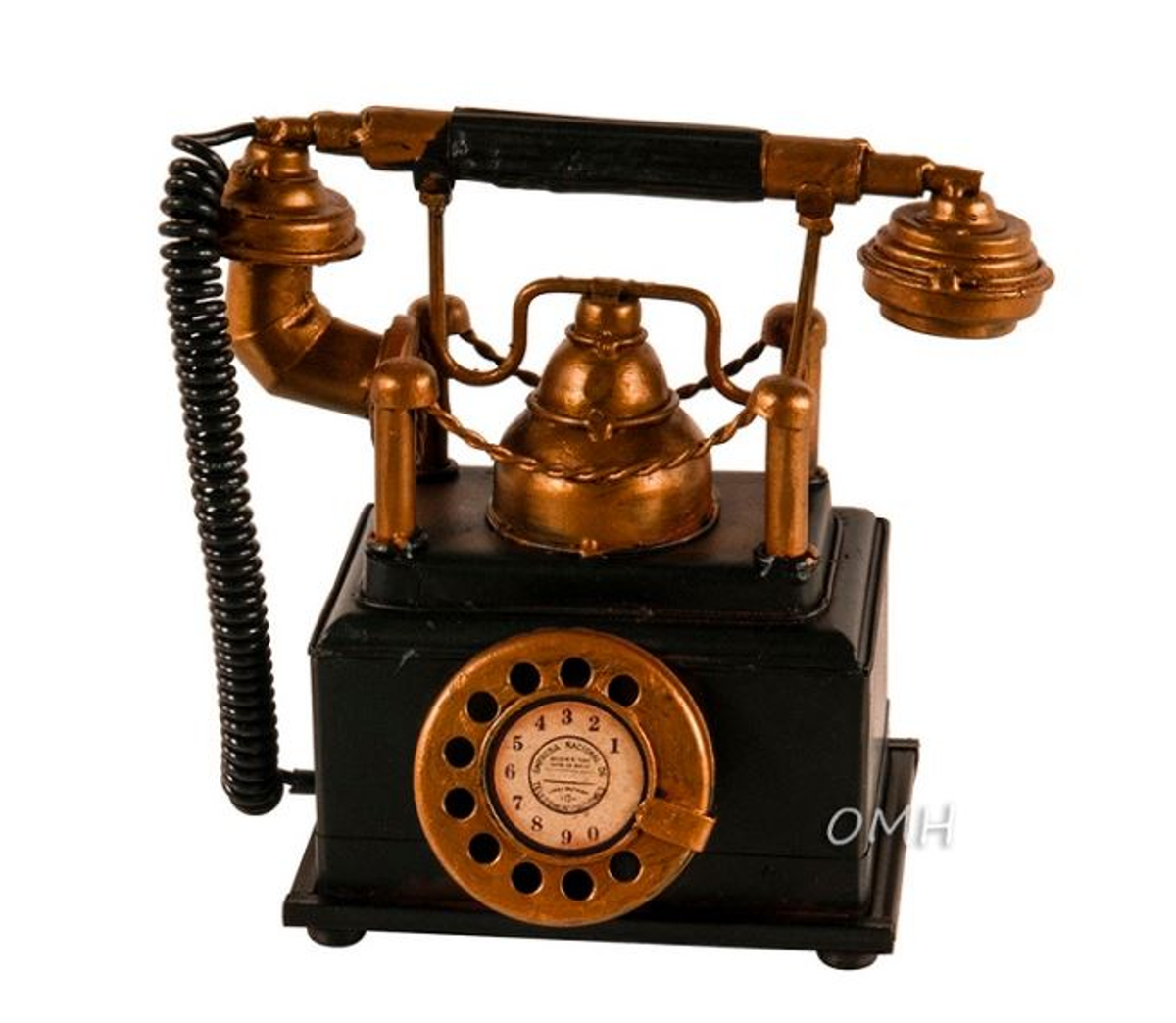 Handmade Vintage Telephone Coin Bank