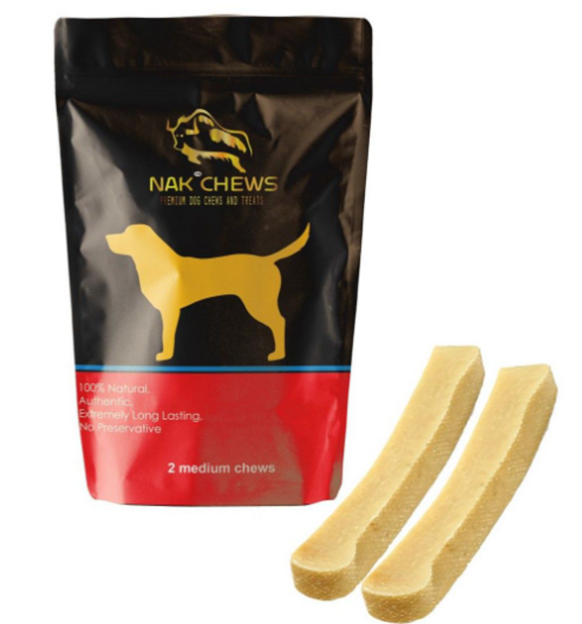 Nak Yak Milk Dog Chew (Medium)