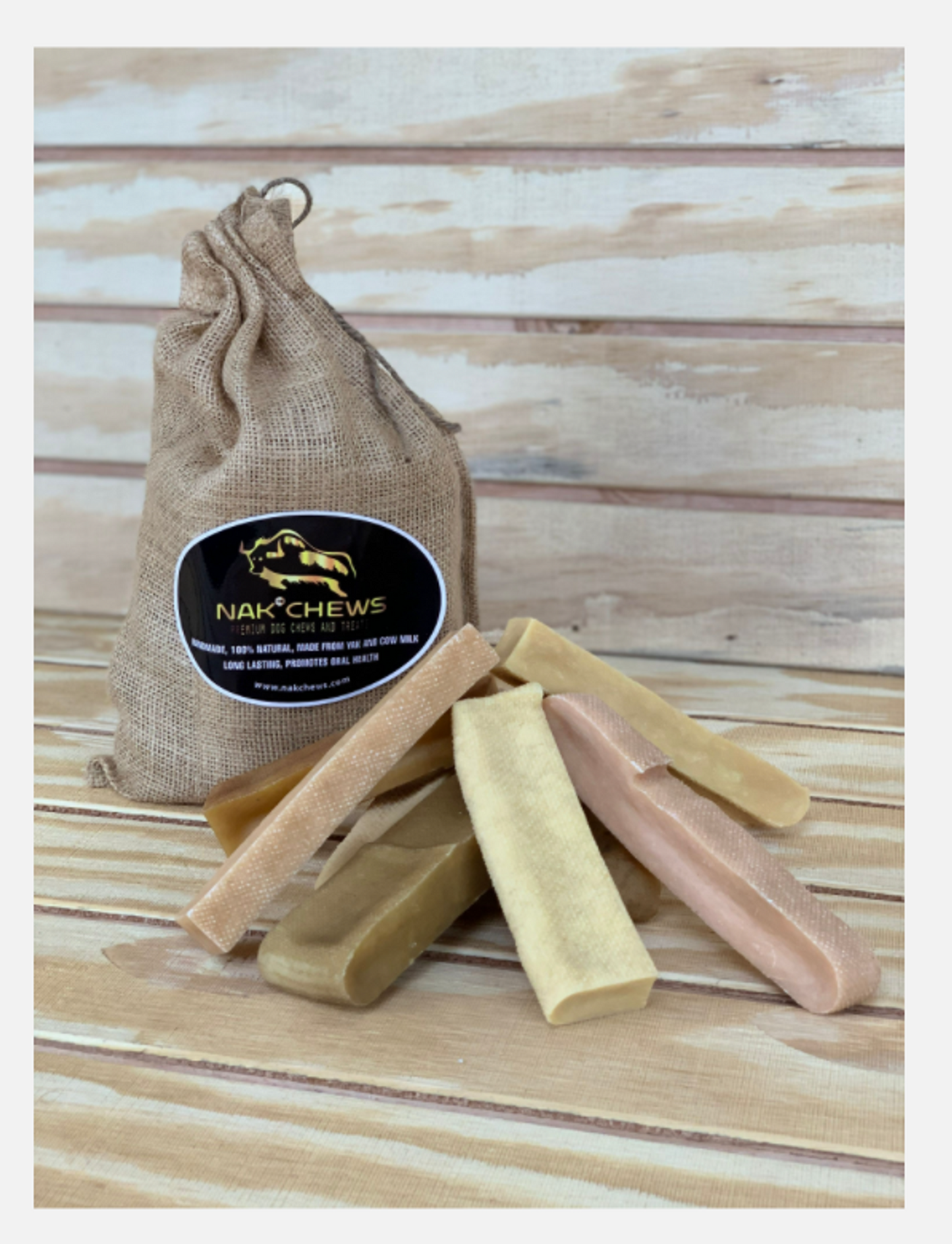 Nak Yak Milk Dog Chew (5 lb Bag)