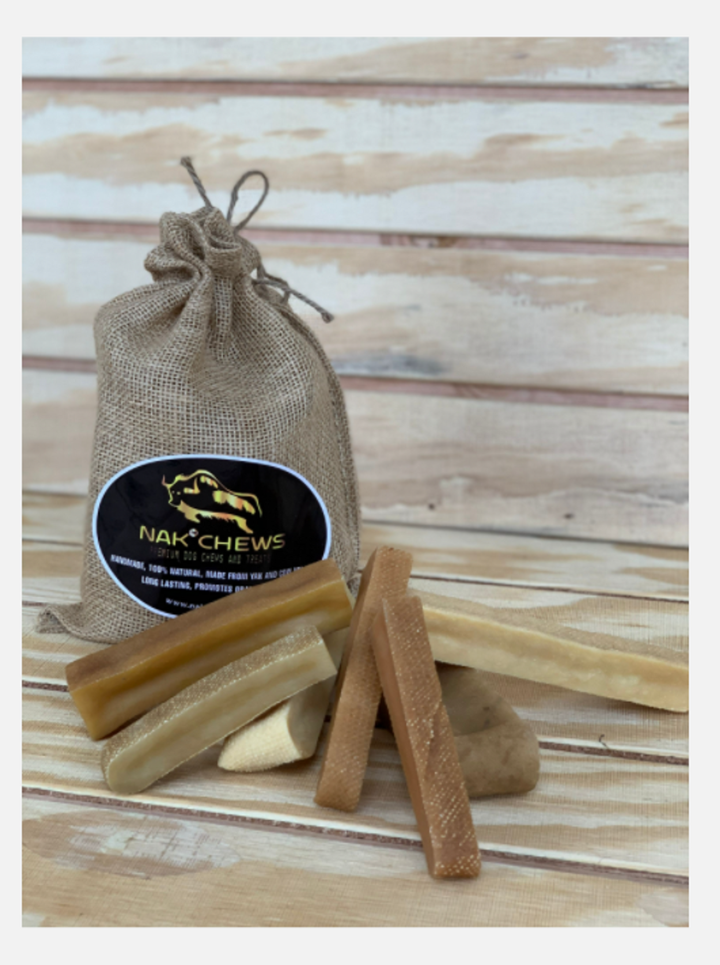 Nak Yak Milk Dog Chew (3 lb Bag)