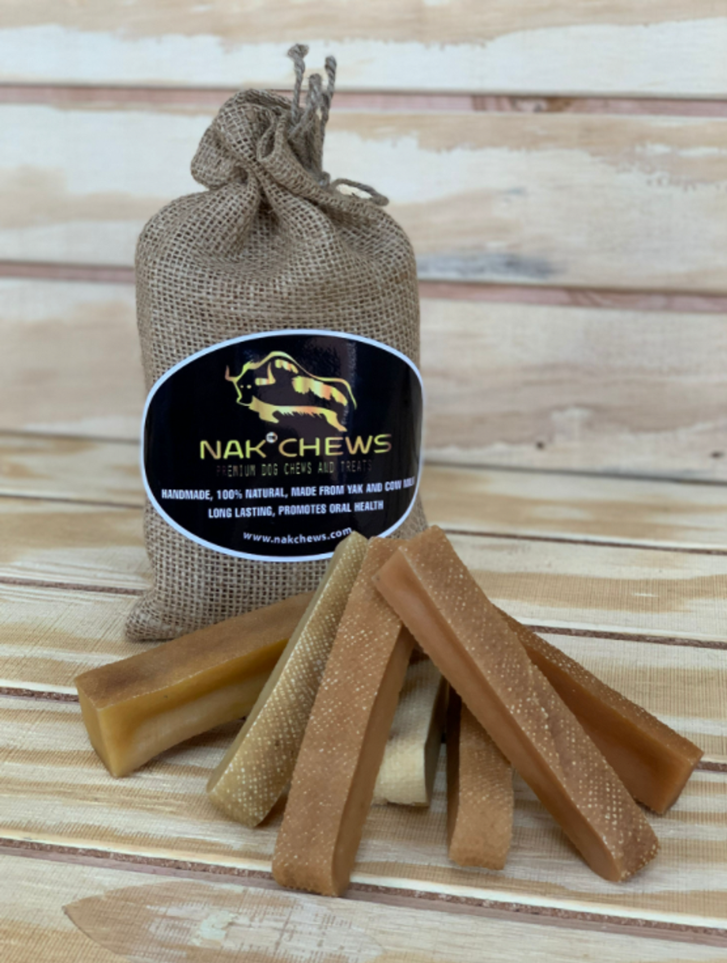 Nak Yak Milk Dog Chew (1 lb Bag)