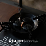 Portable Three-Burner Camping Stove
