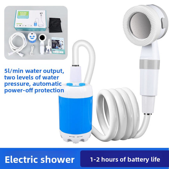 Portable Outdoor Shower Pump with Automatic Water Flow Camping Furniture & Gear product image 6