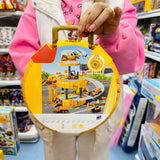 Engineering vehicle track toy
