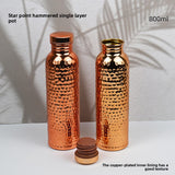 Ayurvedic Copper Plated Sports Water Bottle