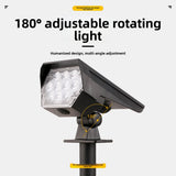 Solar Powered Outdoor Garden Spotlight
