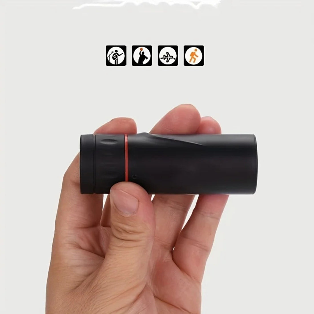 Monocular telescope focus ring adjustment