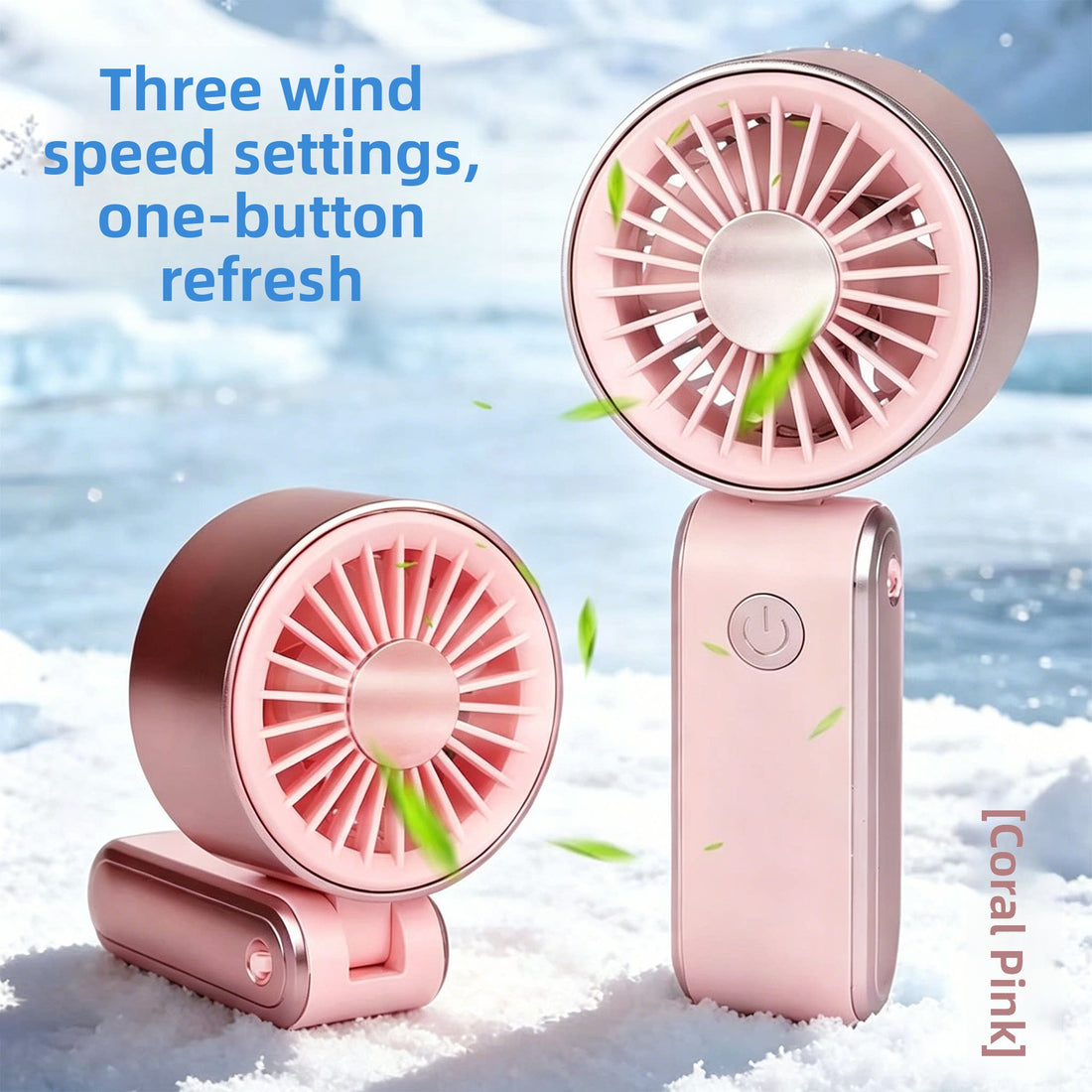 Foldable mini handheld fan with USB charging, photo 7