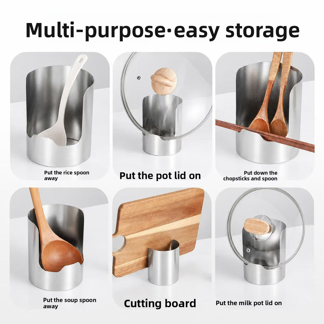 Stainless Steel Kitchen Organizer Rack