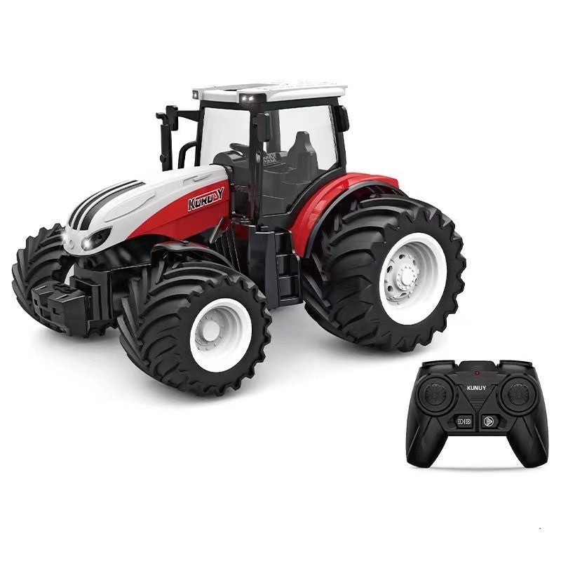 Children's Combine Harvester Model Inertia Toy Tractor for Boys Aged 3