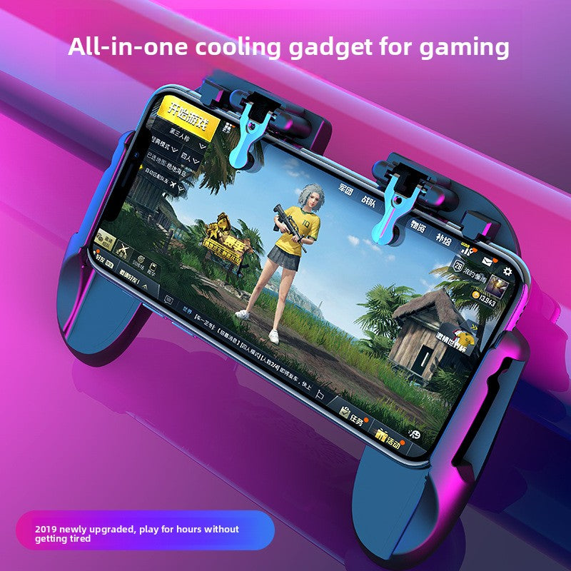 Mobile Gaming Controller with Cooling Fan