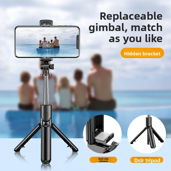 Bluetooth Selfie Stick with Tripod and Fill Light Phone Accessories product image 2