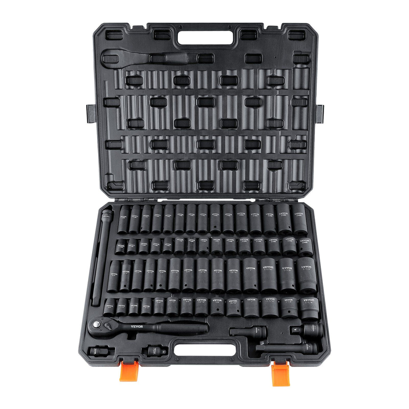 65-Piece Impact Socket Set Cr-V - product details