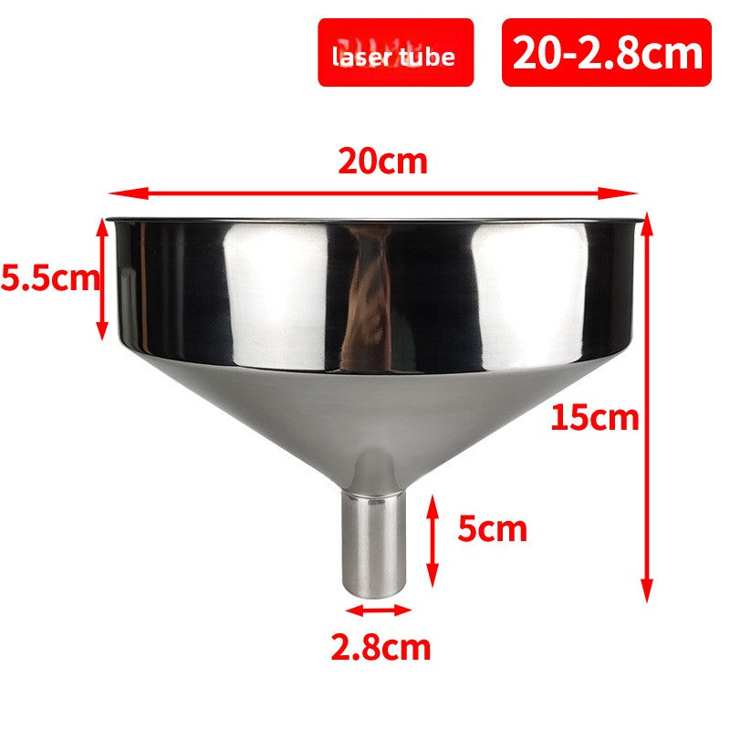 Wide Mouth Funnel for Kitchen Oil and Liquid Transfer