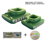 Inflatable Water Spray Battle Tank