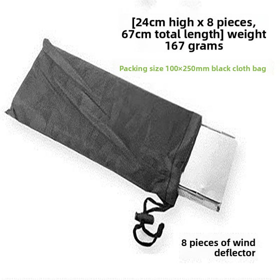Foldable Aluminum Alloy Stove Windscreen Camping & Hiking product image 6