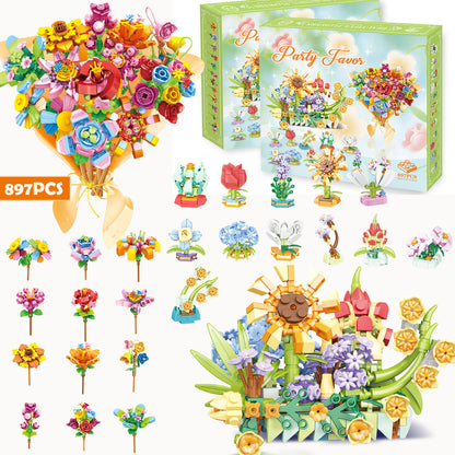 Small Particle Building Block Toy Set