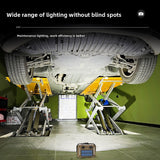 Solar Powered LED Work Lamp with Magnetic Hook