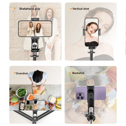 Selfie Stick Tripod with Fill Light