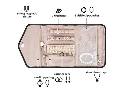 Travel Jewelry Organizer Bag