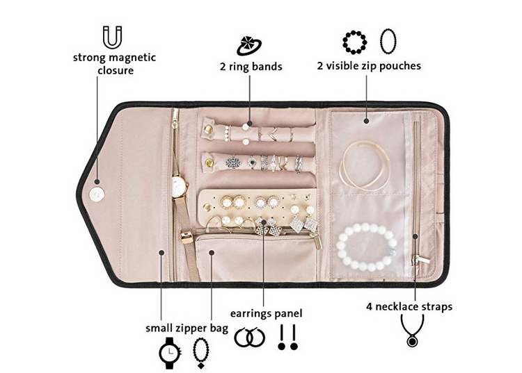 Travel Jewelry Organizer Bag
