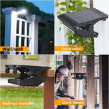 Solar Induction Clip Light for Outdoor Garden