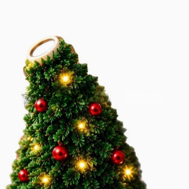 Christmas Tree Pattern USB Projection Light with 6 Interchangeable Lenses for Holiday Home Decor