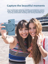 Magnetic Bluetooth Camera Grip with Phone Stand