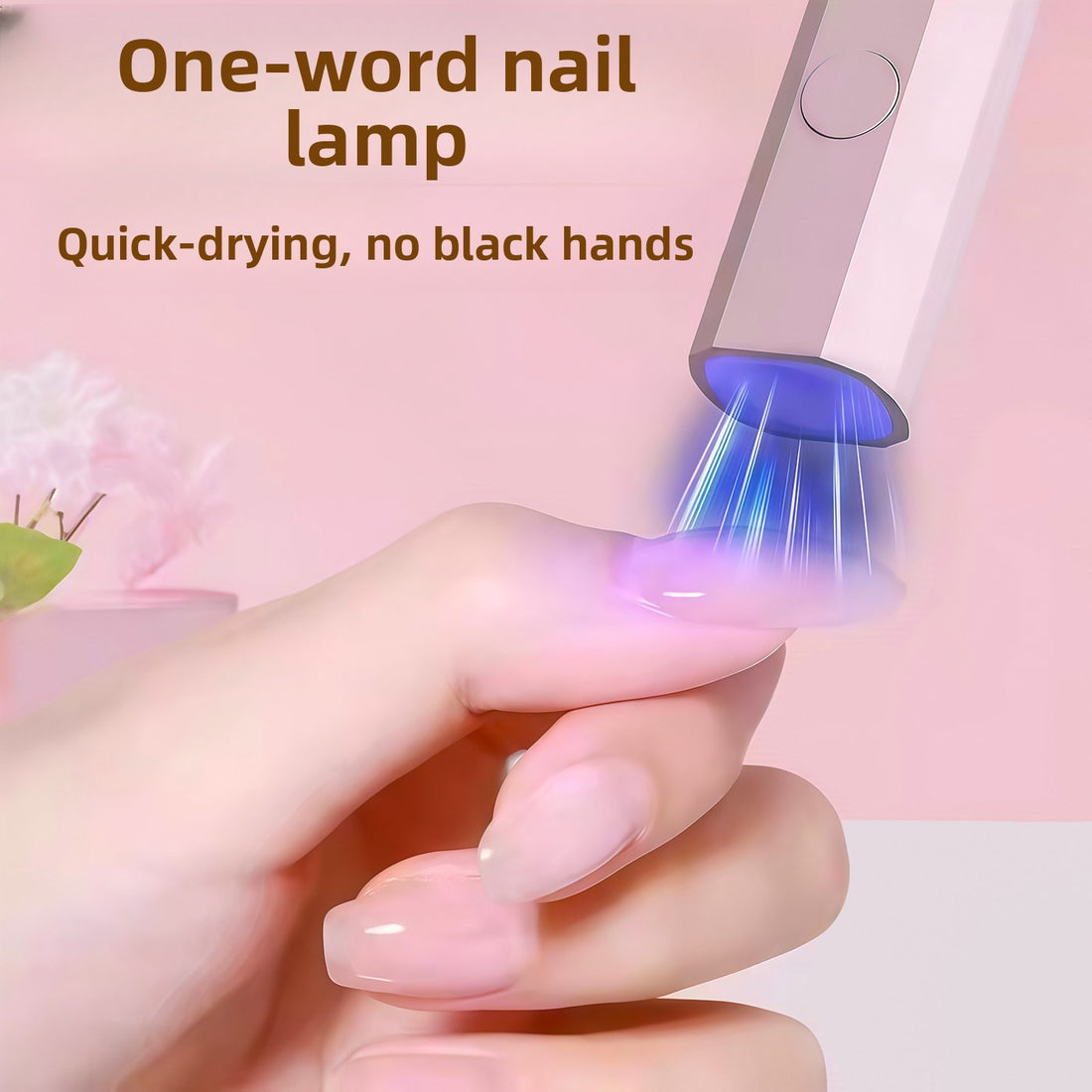 Rechargeable Mini Handheld Nail Gel Curing Lamp