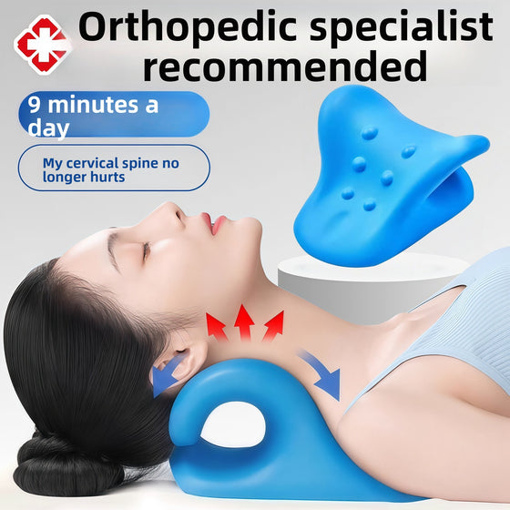 Cervical Massage Corrector Traction Pillow C-Shaped Neck Support, Neck Protection product image 1