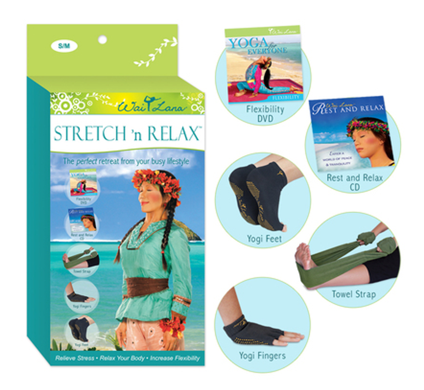 Wai Lana Stretch 'N Relax Kit
