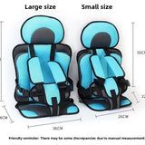 Children's Seat Cushion Simple Portable Baby Car Heightened Cushion Car Standard Seat Cushion for 6 Years Old product image 4
