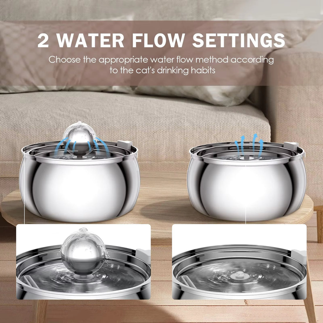 AquaPure pet water fountain filter cartridge close-up