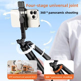 Bluetooth Phone Tripod with Fill Light and Stabilizer