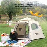 Hexagonal Instant Pop Up Camping Tent