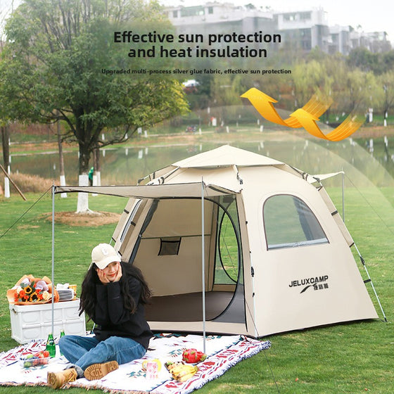 Hexagonal Instant Pop Up Camping Tent Camping Shelter & Sleep product image 1