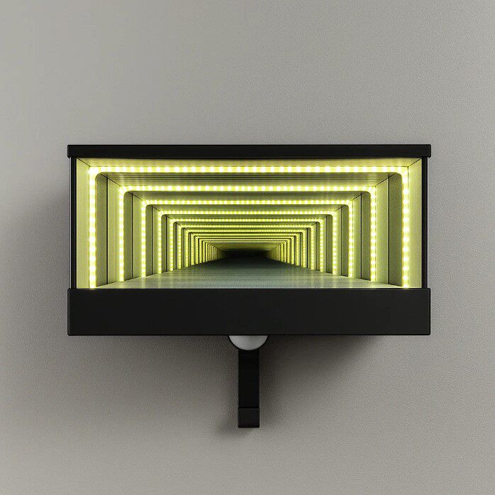 Infinite Mirror Garage Key Holder with LED Light product image 7