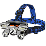 USB Rechargeable LED Headlamp for Outdoor Activities