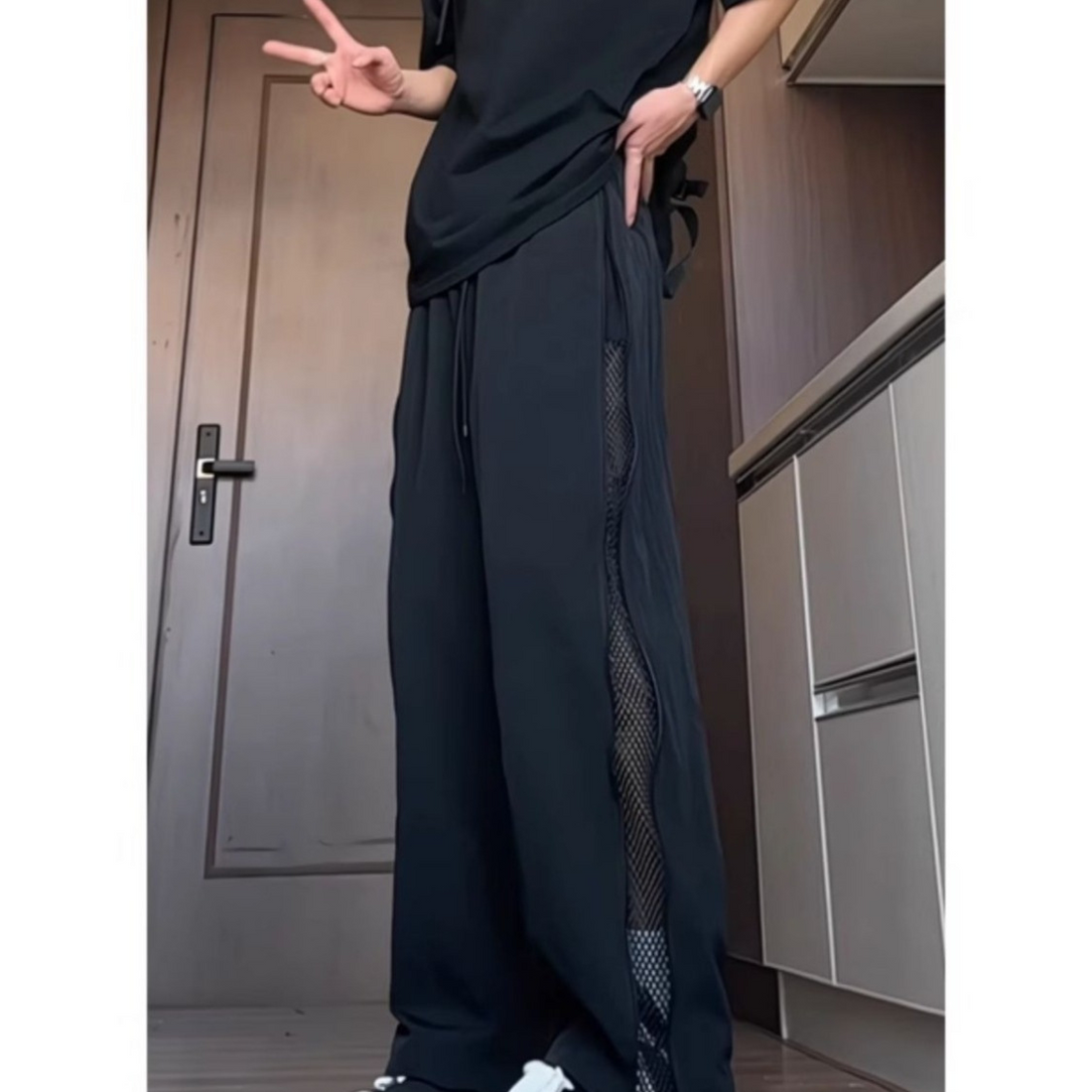 American Style Outdoor Mesh Breathable Quick-drying Pants