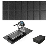 Folding Treadmill Mat Shock Absorbing Non-Slip PVC Foam