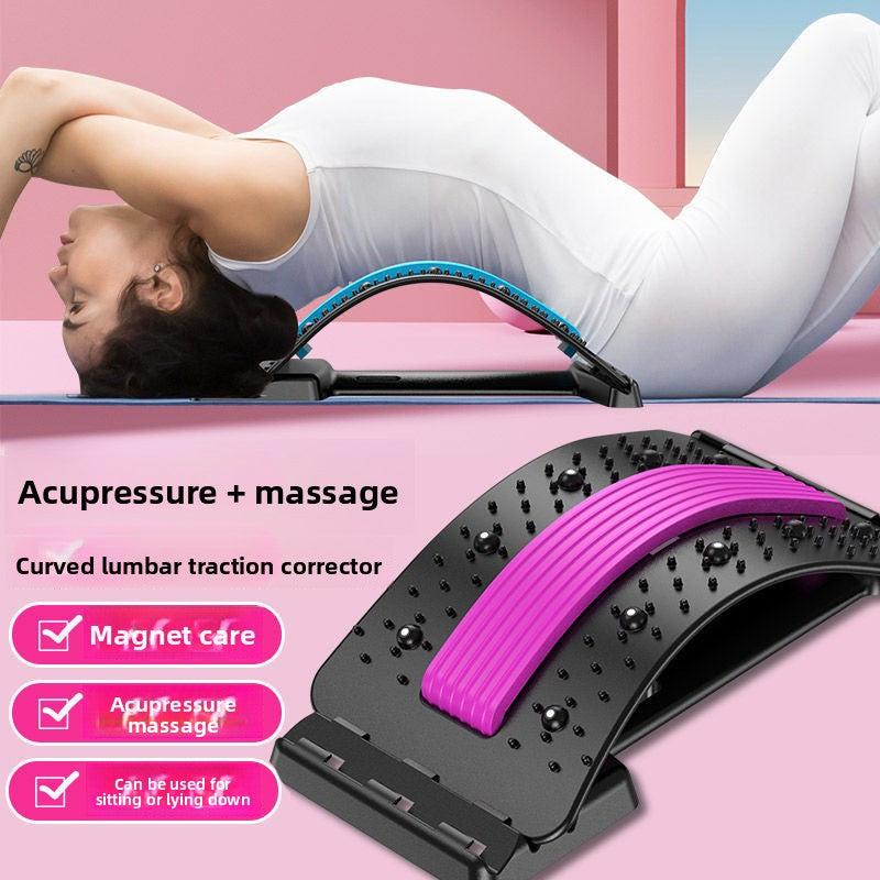 Lumbar Spine Stretching Massage Cushion