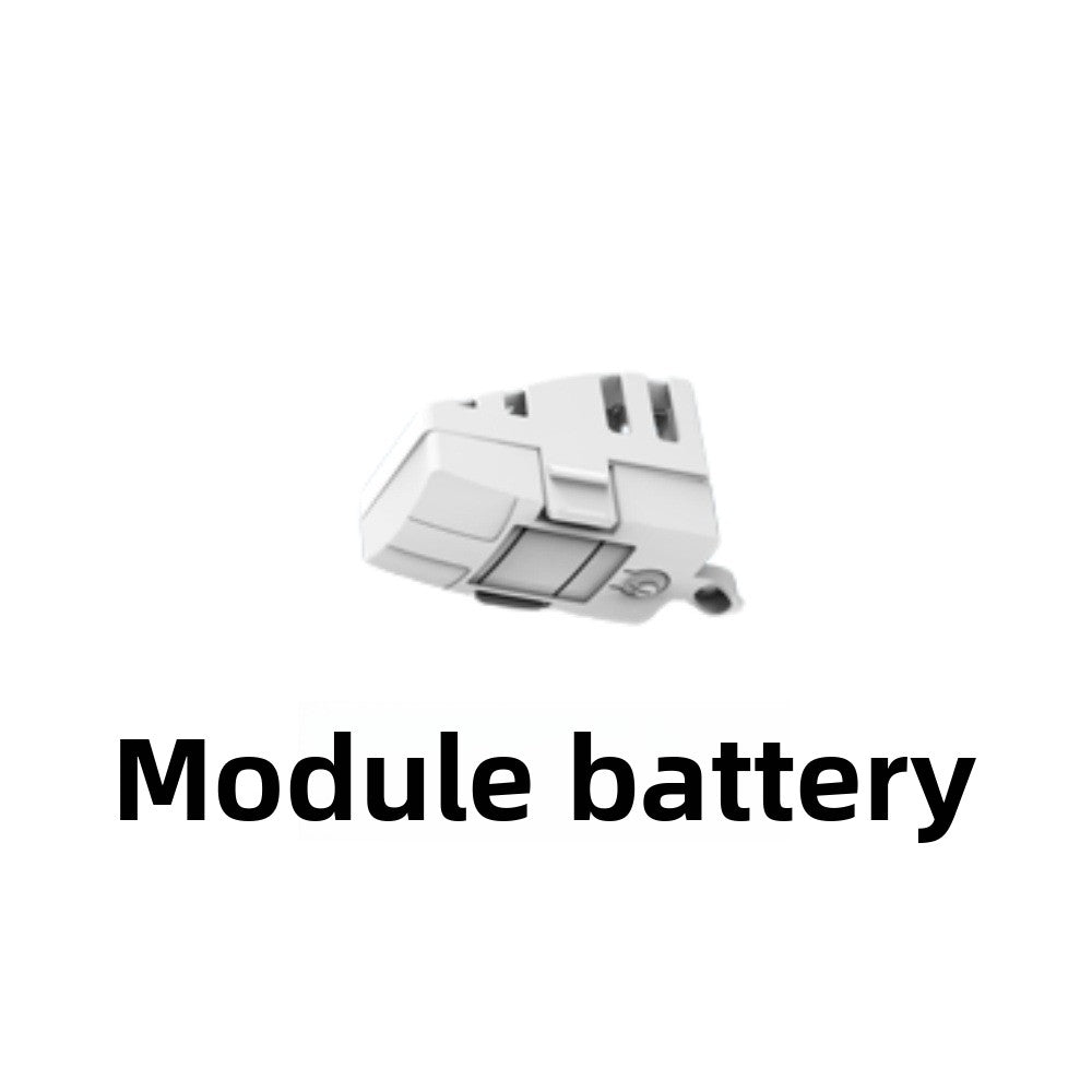 Stunt remote control helicopter, modular battery