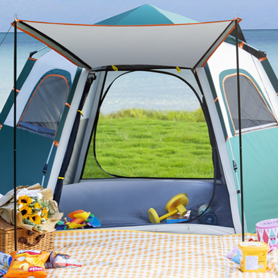 Automatic Hexagonal Camping Tent Camping Shelter & Sleep product image 1