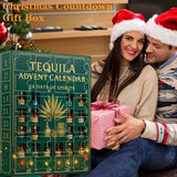 Tequila Bottle Christmas Advent Calendar Ornaments