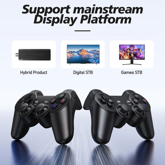 Wireless 2.4G Dual Game Controller with Motion Sensing Controllers product image 1
