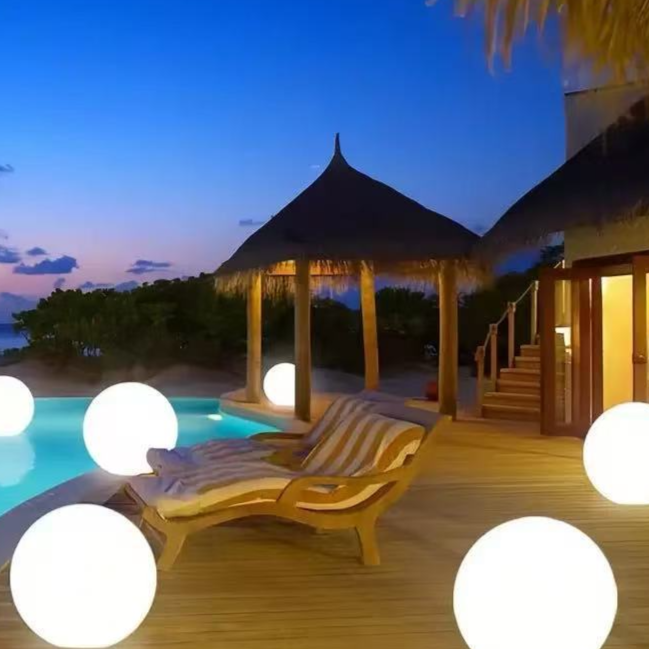 LED Illuminated Sphere Decorative Light