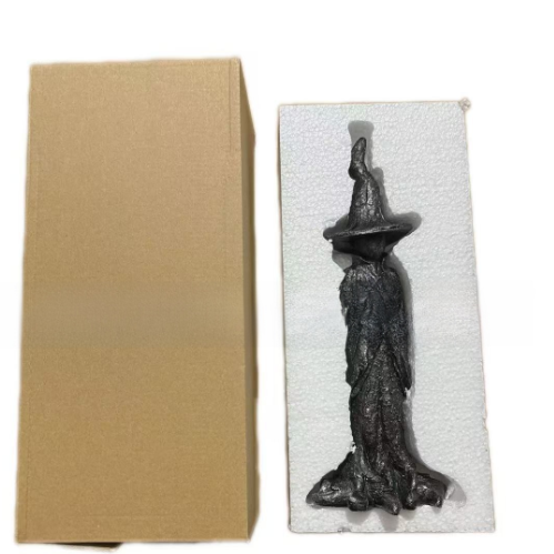Witch statue Halloween plastic figurine