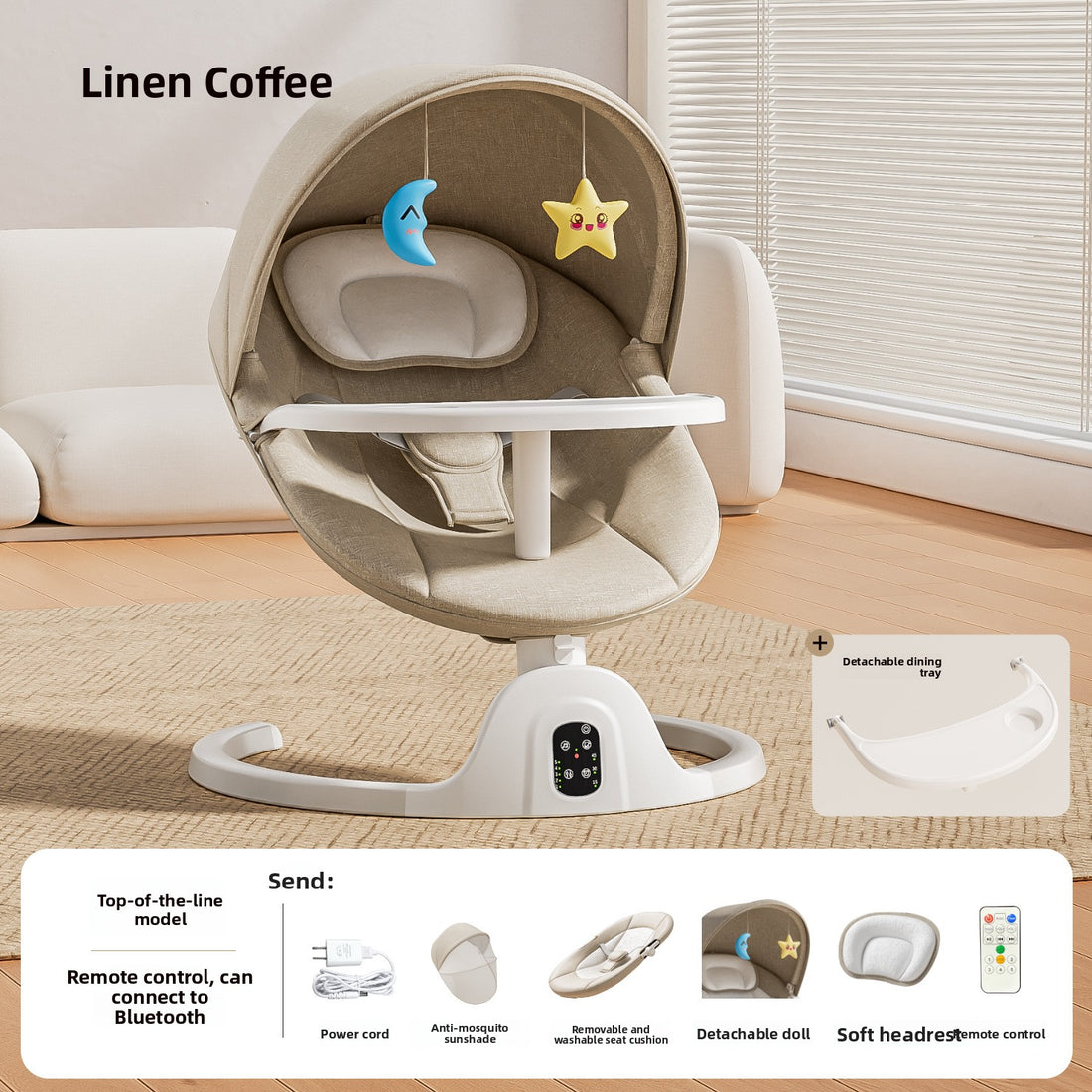 Swing chair with electric cradle product image 8