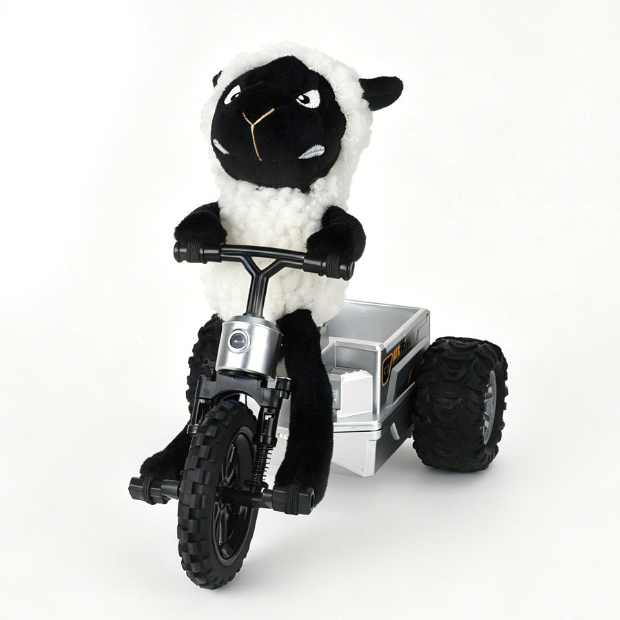 Plush rider remote control stunt tricycle, additional photo 4